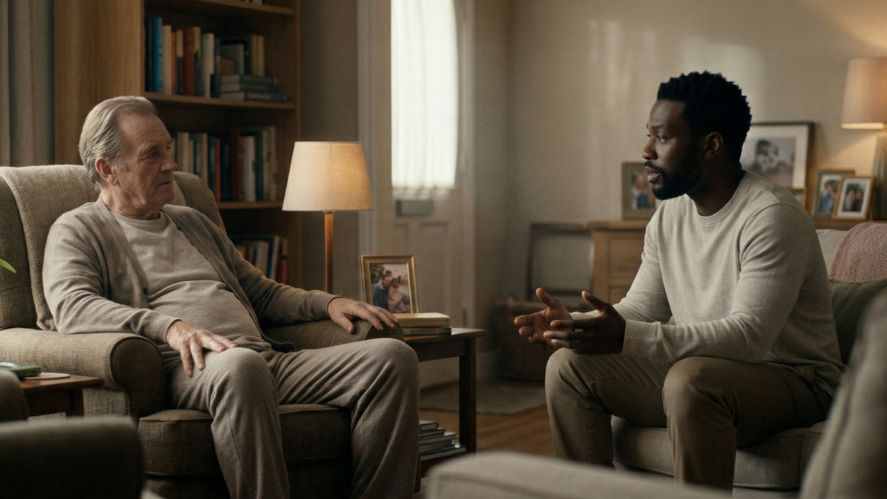 Bristol Hospice palliative care nurse providing comfort focused care and symptom management support to a patient at home